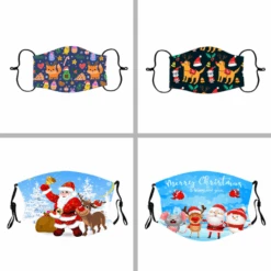 Kindermaske Ho Ho Ho