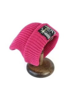 Beanie Mütze Identity -Herz Schmuck Geschaft Beanies Muetzen Beanie Unisex Damen Herren Wintermuetze oversized Kopfbedeckung gerippter Beanie New Identy pink rosa 1 618266
