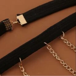 Beinkette Bonja 13 Beinkette Bonja -Herz Schmuck Geschaft Beinkette Modeschmuck Beine Oberschenkel Ketten Gummiband Bonja gold 4 316051