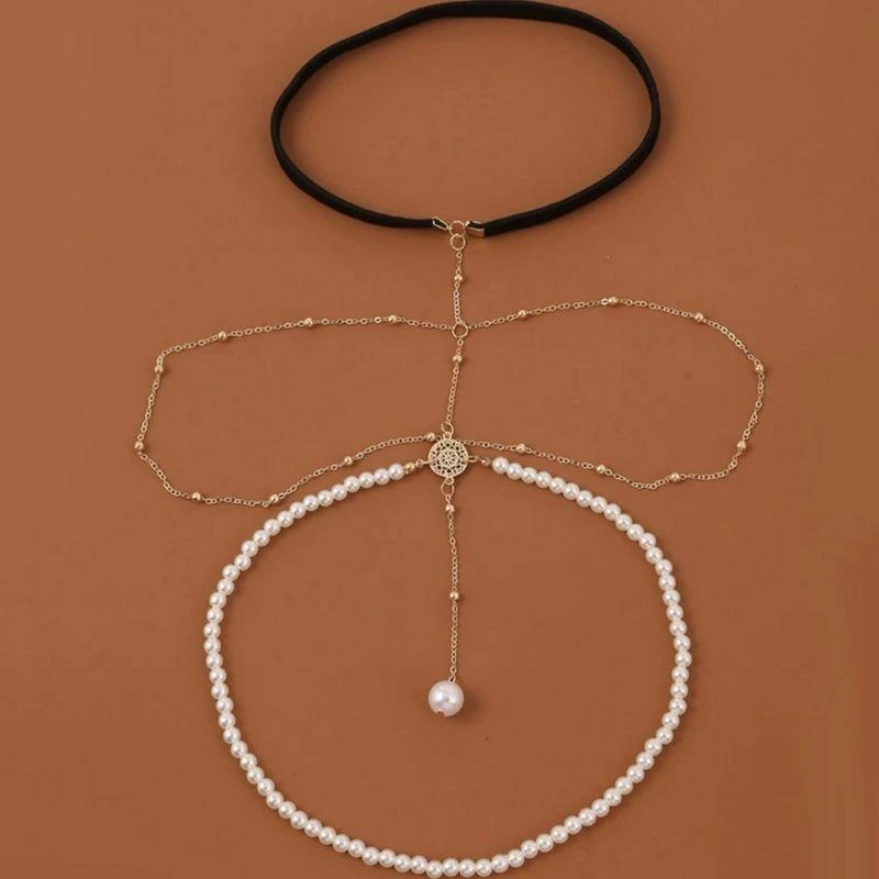 Perlen Beinkette Ayanna – Bild 2