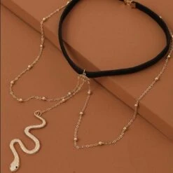 Beinkette Serpiente -Herz Schmuck Geschaft Beinketten Schmuck Accessoires Schweiz Boho Hippie Bohemian Beinschmuck Oberschenkel Ketten Schlange gold Serpiente 3 123923