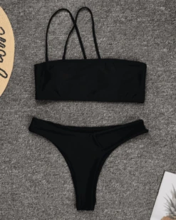 Bikini Discreto -Herz Schmuck Geschaft Bikini Bademode Damen Diskret Sexy Oeffnung schwarz Discreto 3 176193