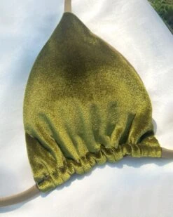 Velvet Brazil Bikini Yasmin -Herz Schmuck Geschaft Bikini Bademode Samt Velvet Soft Damen Fashion Bikinis Triangel Oberteil Brazilian String Tanga Bikinihose Yasmin gruen 7 d03dc6b0 c1ce 416c bca6 b54169bc9a1f