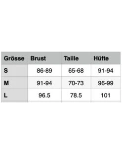 Cute Bikini Cara -Herz Schmuck Geschaft Bikini Set Bandeau Ruffle Aermel High Waist Badehose Cute Swimwear Bademode Damen weiss Cara Groessentabelle