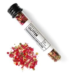 Bio Glitzer Mix Widder -Herz Schmuck Geschaft Bio Glitzer Loses Glitzer Biodegradable Body Face Glitter Festival Accessoires Schweiz gemischt gold rot Starburst Widder 4