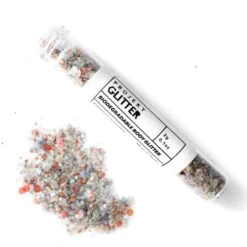 Bio Glitzer Mix Steinbock -Herz Schmuck Geschaft Bio Glitzer Loses Glitzer Biodegradable Body Face Glitter Festival Accessoires Schweiz gemischt silber weiss Mondstein Steinbock 3
