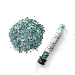 Bio Glitzer Mix Mermaid Tales -Herz Schmuck Geschaft Bio Glitzer Loses Glitzer Biodegradable Body Face Glitter Festival Accessoires Schweiz tuerkis silber Mermaid Tales 1