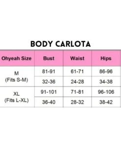 Erotischer Langarm Bodysuit Carlota -Herz Schmuck Geschaft Bodysuit Lingerie Dessous Body Oversize Model elastisch Spitzen Cut Outs Boho Muster schwarzer Damen Body Overall Carlota 1 659281