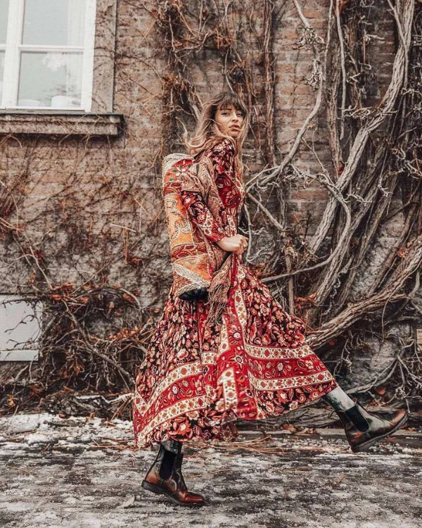 Maxi Boho Kleid Lolita – Bild 6