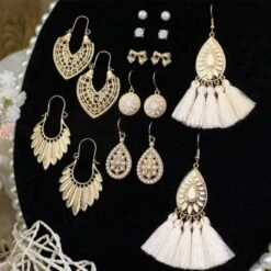 Boho Chic Ohrringe Set Amba