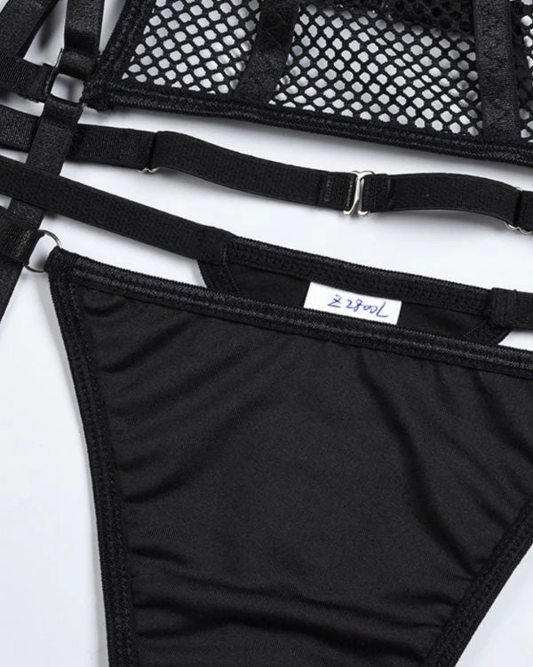 Kinky Bondage Lingerie Set Pia – Bild 6