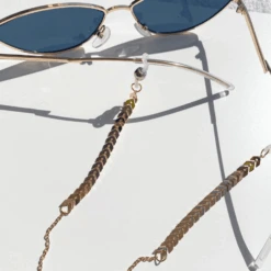 Brillenkette Maxime -Herz Schmuck Geschaft Brillenkette Sonnenbrilleketten Sommer Schmuck Accessoires Brillenschmuck gold Maxime 5 222205