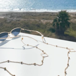 Brillenkette Taylor -Herz Schmuck Geschaft Brillenkette Sonnenbrilleketten Sommer Schmuck Accessoires Brillenschmuck gold Symbol Taylor 4 974339