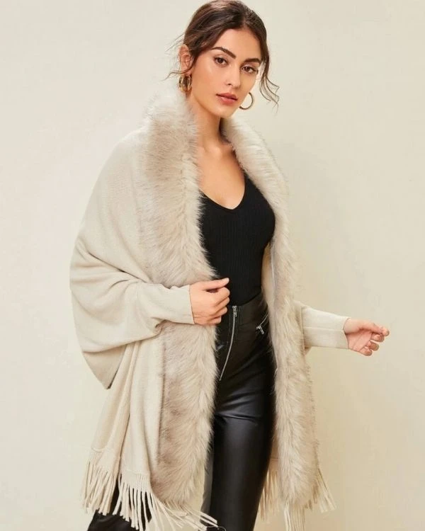 Poncho Cape Viola 4 Poncho Cape Viola – Bild 2