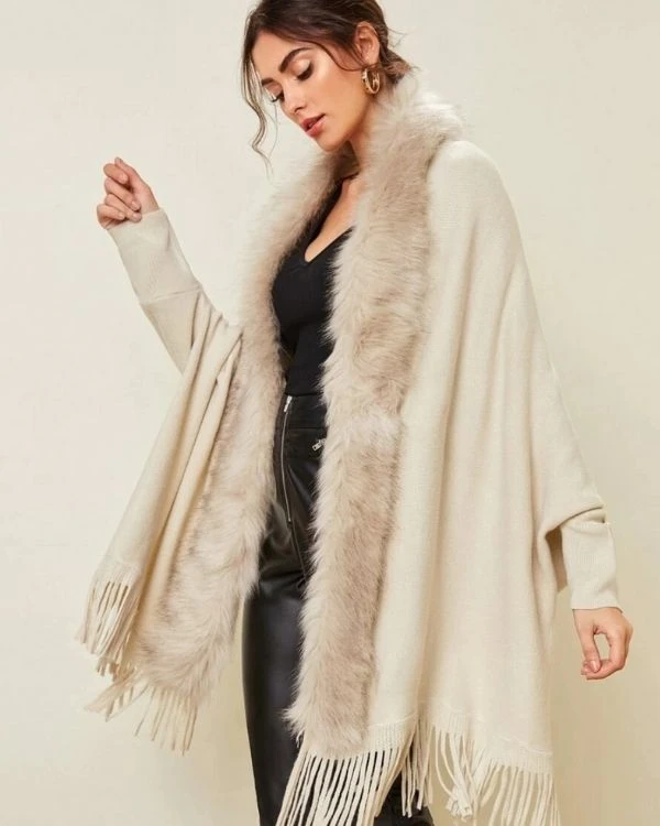 Poncho Cape Viola 12 Poncho Cape Viola – Bild 10