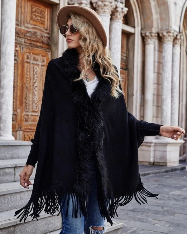 Poncho Cape Viola 3 Poncho Cape Viola