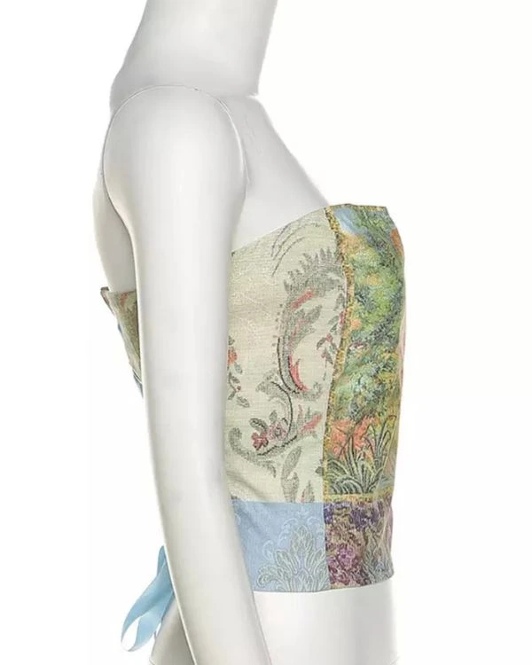 Vintage Crop Top La Historia – Bild 7