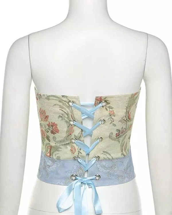 Vintage Crop Top La Historia – Bild 5