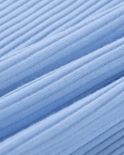 Crop Top Cherry -Herz Schmuck Geschaft Crop Top Tank Top knitted hellblau Kirsche Cherry 6 124419