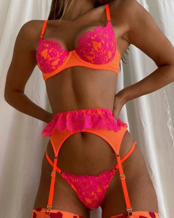 Dessous Strapsen Set Macey 4 Dessous Strapsen Set Macey – Bild 2