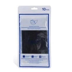 Schwarze Einwegmasken Mundschutz -Herz Schmuck Geschaft Einwegmasken Hygienemasken Schutzmasken Erwachsene Op Masken Medizinische Masken Summit Person schwarz 1 537339