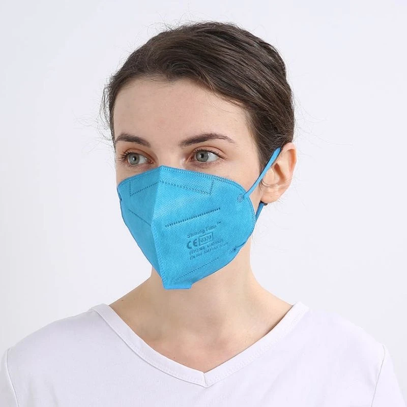 Blaue FFP2 Schutzmasken | Zertifiziert 5 Blaue FFP2 Schutzmasken | Zertifiziert – Bild 3