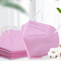 Rosa FFP2 Masken | Zertifiziert -Herz Schmuck Geschaft FFP2 Schutzmasken Atemschutzmasken Mundschutz Zertifiziert Schweiz Onlineshop rosa 2 489143