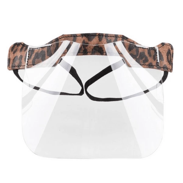 Face Shield | Gesichtsschild Brown Leopard
