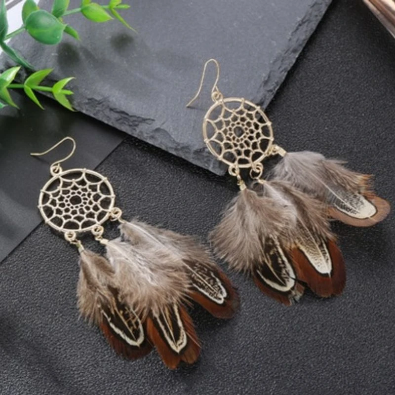 Feder Ohrringe Lalita