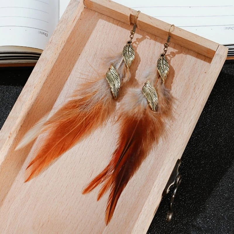Federschmuck Ohrringe Alvar