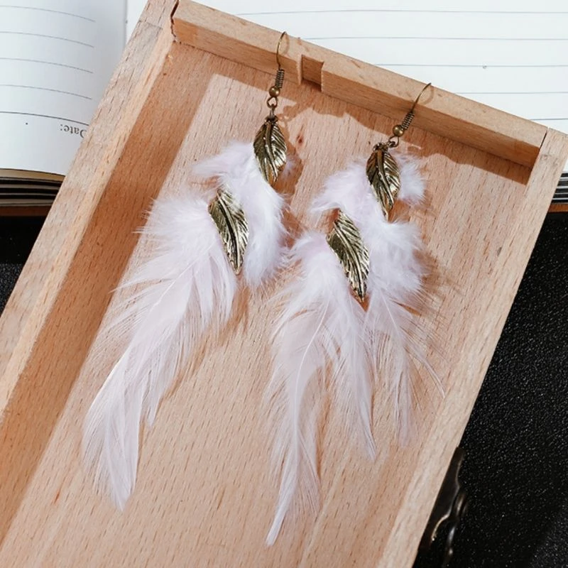 Federschmuck Ohrringe Alvar – Bild 5