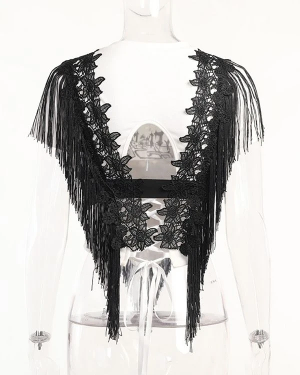 Fransen Boho Top Amy – Bild 6