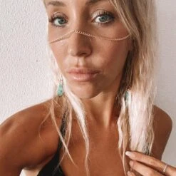 Gesichtskette Halskette Shanti