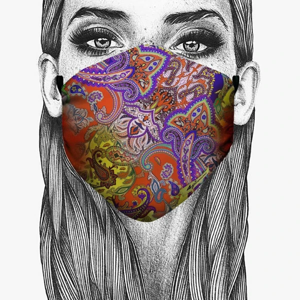 Maske Aus Stoff Maharaja 3 Maske Aus Stoff Maharaja