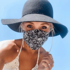 Gesichtsmaske Bandana Schwarz