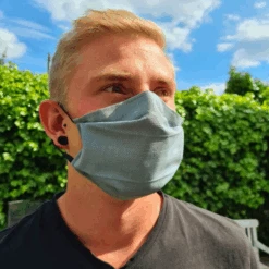 Unisex Gesichtsmaske Rem -Herz Schmuck Geschaft Gesichtsmaske Stoffmaske Hygienemaske Covid19 Baumwolle Herren Damen Rem petrol 2 990179