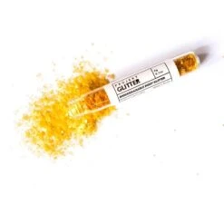 Bio Glitzer PURE Tuben -Herz Schmuck Geschaft Glitzer PURE Bio Glitter Tuben Gesichtsglitzer Face Biodegradable Body Glitter gelb 1 726778