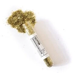 Bio Glitzer Tuben ULTRAFEIN -Herz Schmuck Geschaft Glitzer Ultrafein Fine Bio Glitter Tuben Gesichtsglitzer Face Biodegradable Body Glitter gold 1 154555