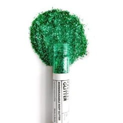 Bio Glitzer Tuben ULTRAFEIN -Herz Schmuck Geschaft Glitzer Ultrafein Fine Bio Glitter Tuben Gesichtsglitzer Face Biodegradable Body Glitter grue 4 714746