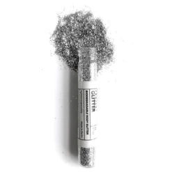 Bio Glitzer Tuben ULTRAFEIN -Herz Schmuck Geschaft Glitzer Ultrafein Fine Bio Glitter Tuben Gesichtsglitzer Face Biodegradable Body Glitter silber 2 889236