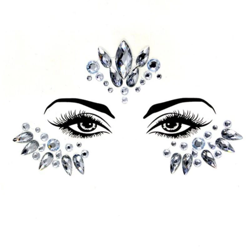 Glitzersteine Make-Up Hollywood