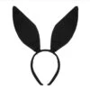 Hasenohren Haarreifen Bunny 2 Hasenohren Haarreifen Bunny -Herz Schmuck Geschaft Haarreifen Hasenohren Ohren Haarreifen Reifen Bunny schwarz 1
