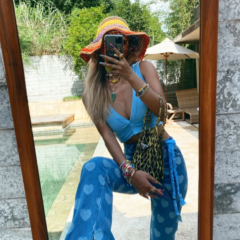 Häkel Strohhut Nelly – Bild 2