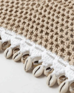 Häkeltop Nassau 13 Häkeltop Nassau -Herz Schmuck Geschaft Haekeltop Crop Top Crochet Muschel Beach Bohemian Nassau beige 5 743192