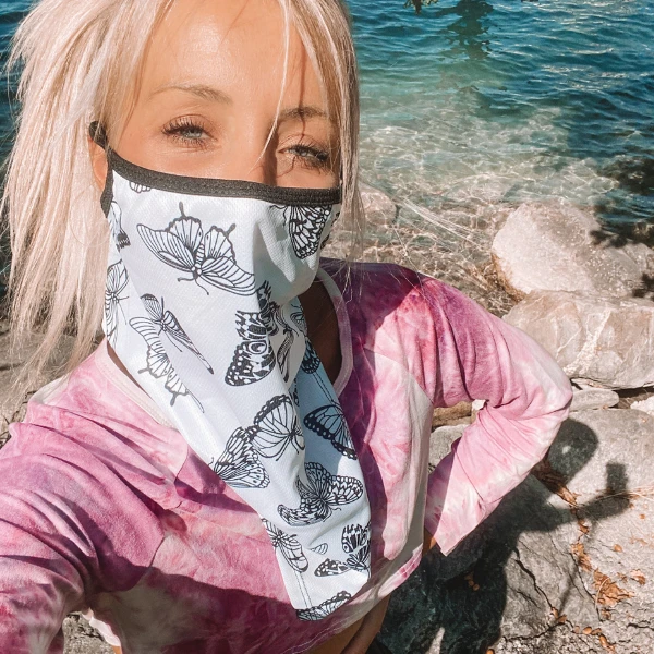 Hals-Mund Covid-Schutz Schmätterling 3 Hals-Mund Covid-Schutz Schmätterling