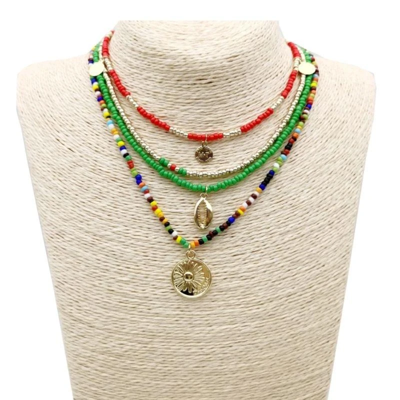 Halsketten Choker Set Bora-Bora – Bild 7