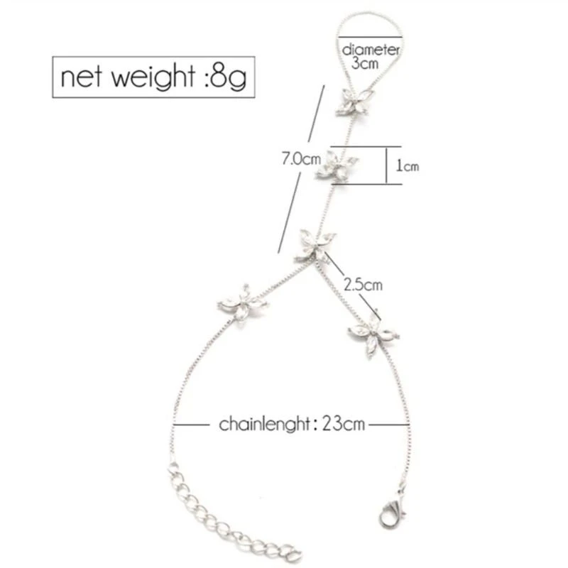 Handketten Armband Gracy – Bild 3