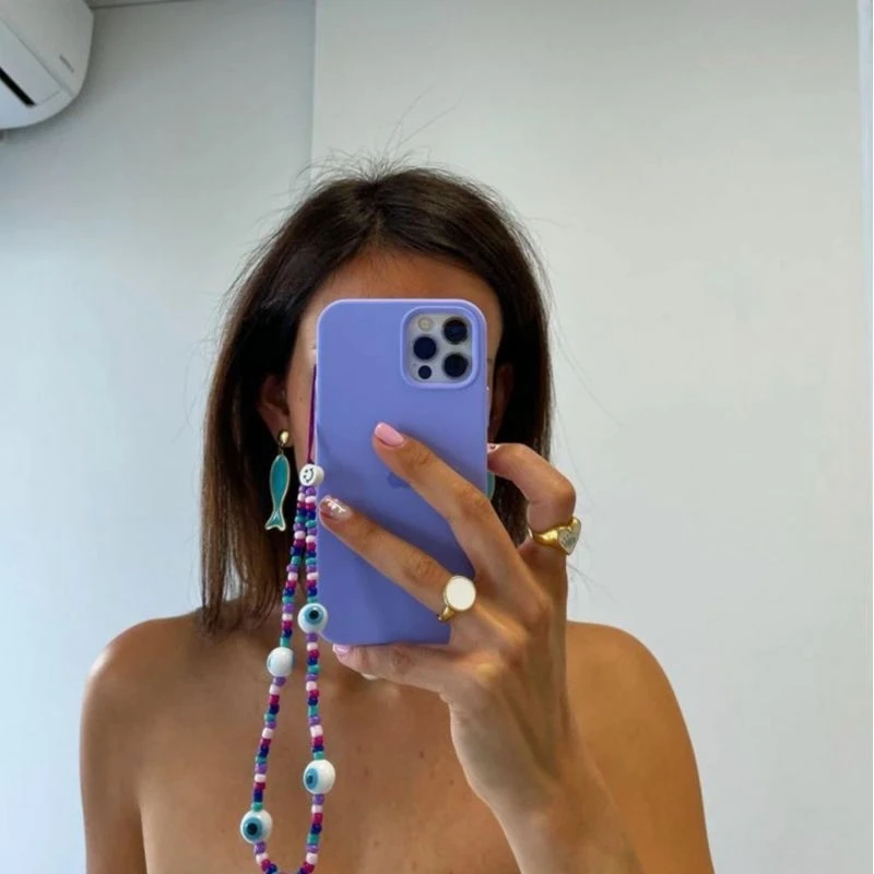 Handykette Purple & Eyes – Bild 2