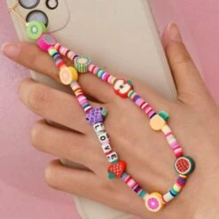 Farbige Handykette Tutti Frutti