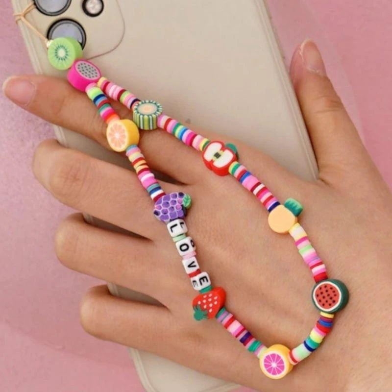 Farbige Handykette Tutti Frutti